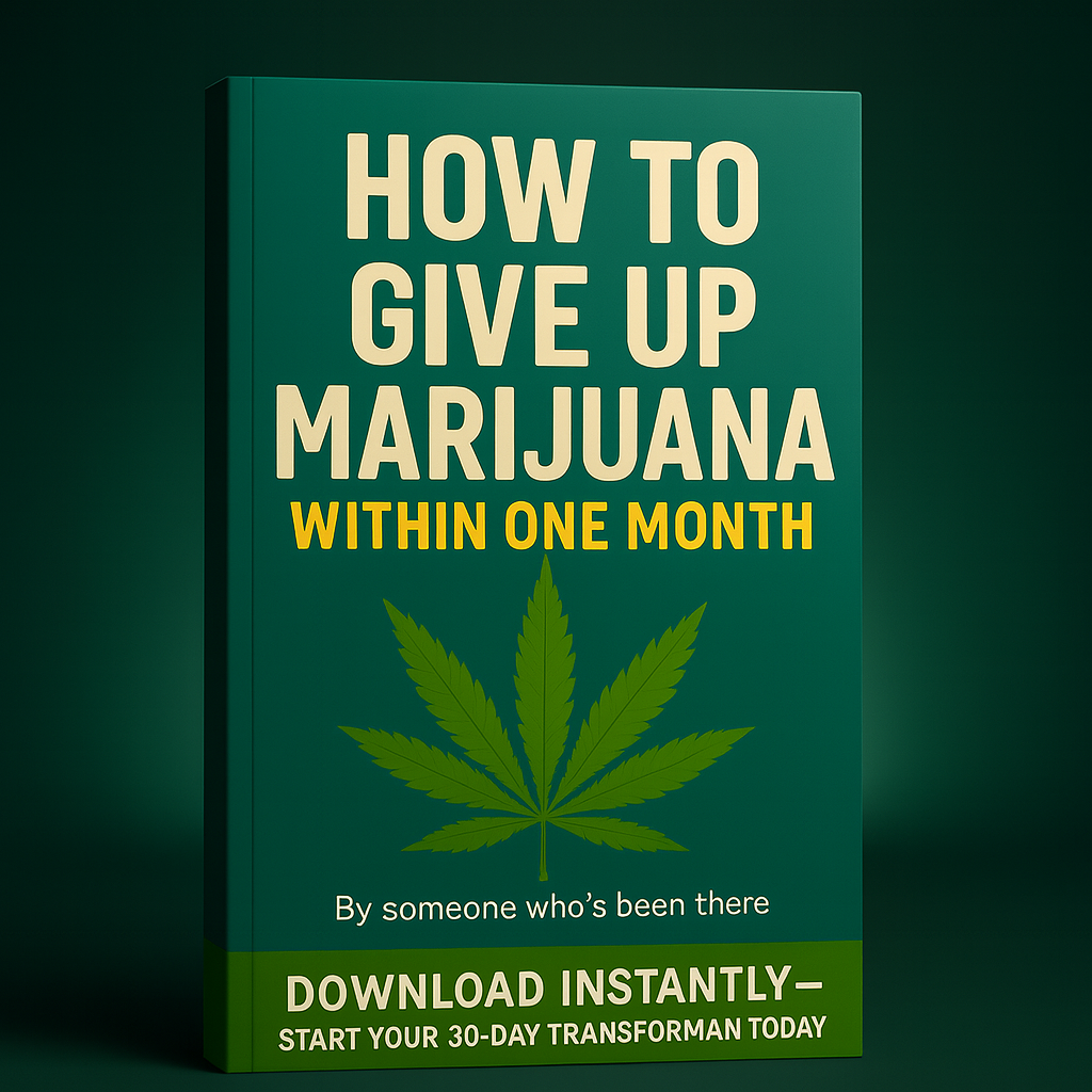 How To Give Up Marijuana Within One Month
